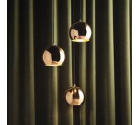 Lampada a sospensione FRANDSEN Sfera in rame, Ø 18 cm Frandsen