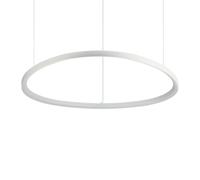 Lampada A Sospensione Gemini LED 78W Luce Naturale Bianco Altezza Regolabile Ide