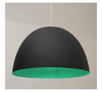 Lampada a Sospensione H20 in nebulite Ø 46xh27,5 Nero Verde verde