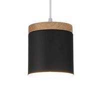 Lampada a Sospensione in Ferro dallo Stile Semplice, Lampada a Sospensione a Testa Singola con Attacco E27, Paralume Creativo e Personalizzato, apparecchi di Illuminazione da soffi