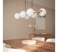 Lampada a Sospensione in Metallo Moonlight Brass 6 Faretti