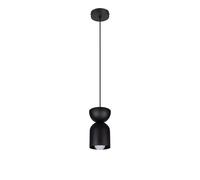 Lampada A Sospensione In Metallo Nera Per Cucina E27 Ø11 Cm Minimalista Piccola