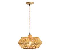 Lampada a Sospensione in Stile Country Americano, Decorazione per corridoio d'ingresso, Illuminazione Realizzata a Mano in Corda di Canapa Intrecciata a Mano, lampadario da Sala da Pranzo e Camera da