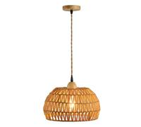 Lampada a Sospensione in Stile Country Americano, Decorazione per corridoio d'ingresso, Illuminazione Realizzata a Mano in Corda di Canapa Intrecciata a Mano, lampadario da Sala da Pranzo e Camera da