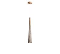 Lampada a Sospensione in Stile Crema per Bar, Balcone, corridoio, Isola della Cucina, Arte Giapponese, Lampada a Sospensione in Cemento a Cono Lungo, Club, Villa, Centro Commerciale, Salotto, App