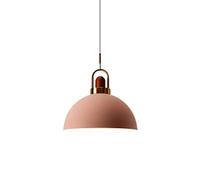 Lampada a Sospensione in Stile Nordico Lampade a Sospensione retrò in Legno Lampadari con Paralume in Metallo E27 / E26 Apparecchio di Illuminazione a soffitto per Studio, Camera da Letto, Soggiorno,