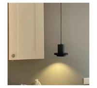 Lampada a sospensione in terrazzo di cemento, lampada a sospensione moderna e minimalista per ristorante e camera da letto, elegante lampada da comodino, decorazione per la casa contemporanea (luce