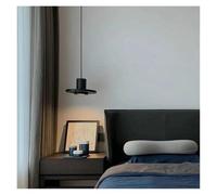 Lampada a sospensione in terrazzo di cemento, lampada a sospensione moderna e minimalista per ristorante e camera da letto, elegante lampada da comodino, decorazione per la casa contemporanea (luce