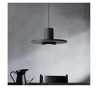 Lampada a sospensione in terrazzo di cemento, lampada a sospensione moderna e minimalista per ristorante e camera da letto, elegante lampada da comodino, decorazione per la casa contemporanea (luce