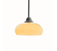 Lampada a sospensione in vetro di latte cromato Lampada da cucina ad isola moderna Apparecchio di illuminazione moderno della metà del secolo d Lampada a sospensione a soffitto di grandi dimensioni