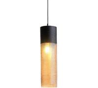 Lampada a sospensione in vetro nero a coste Lampada a sospensione industriale vintage Lampadario in vetro ambrato Lampada a sospensione a soffitto piccola turca per sala da pranzo Cucina ad isola