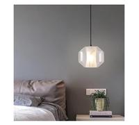 Lampada a Sospensione in Vetro postmoderno Sala da Pranzo Camera da Letto Lampadario a LED in Marmo Nordico Lampada da Comodino, Cucina