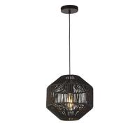 Searchlight Lampada a sospensione Wicker, 1 luce Searchlight