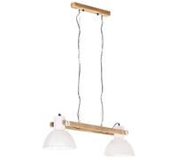 Lampada a Sospensione Industriale 25 W Bianca 109 cm E27