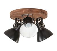Lampada a Sospensione Industriale 25 W Nero 42x27 cm E27