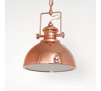 Lampada A Sospensione Industriale Rame E27 Metallo Cucina Sala Da Pranzo