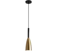 Lampada a sospensione industriale vintage, barra luminosa nera e oro, illuminazione a sospensione moderna di metà secolo, isola cucina, tubo lungo, mini lampada da soffitto, lampadario lineare per sal