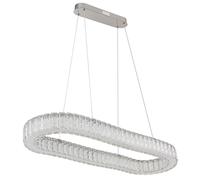 Globo Lighting Mucky lampada sospesa 1x58 W cromo-cristallo 67162-58