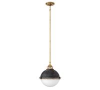 Lampada a sospensione lampada a sospensione plafoniera in acciaio ottone D 33,9 cm lampada da sala da pranzo