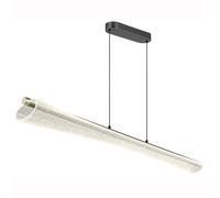 Globo Lighting Malinda lampada sospesa 1x36 W trasparente-antracite 68256H