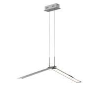 Lampada a sospensione lampada da tavolo da pranzo Lampada a sospensione a LED, dimmerabile, faretti pieghevoli, 26,5W 1700lm bianco caldo, LxH 100x150 Wofi 6319.01.64.8000
