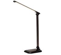 Lampada a Sospensione, Lampada scrivania a LED, Lampada Tavolo con dimmer l'apprendimento e Protezione degli Occhi, Luce Tavolo con dimmer Smart Touch, Luce Notturna, Porta Ricarica USB e Batteria al