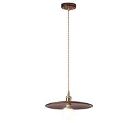 Lampada a sospensione, Lampadario artigianale manuale in legno Lampada a sospensione singola moderna in noce con base in legno per la decorazione del corridoio della casa della camera da letto(Noce,20