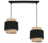 LAMPADA A SOSPENSIONE, LAMPADARIO DA SOFFITTO, PARALUME, BOHO JUTA