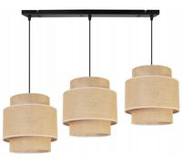 LAMPADA A SOSPENSIONE, LAMPADARIO DA SOFFITTO, PARALUME, BOHO JUTA