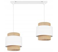 LAMPADA A SOSPENSIONE, LAMPADARIO DA SOFFITTO, PARALUME, BOHO JUTA