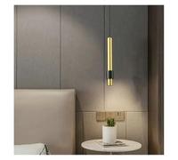 Lampada a sospensione, Lampadario di lusso postmoderno for sala da pranzo, a LED, semplice e rotondo, for camera letto(Changeable,AH30CM Copper)