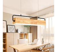 Lampada a sospensione LED a sospensione in legno tavolo da pranzo leggero tavolo calda lampadario sala da pranzo sala da pranzo a sospensione altezza soggiorno altezza regolabile soffitto spia