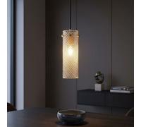 Lampada a Sospensione LED Globo Oro Motivo Camera da Letto Altezza 120 cm
