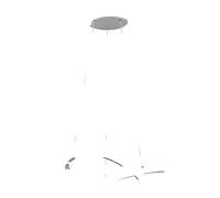 Sospensione COURSE LED cerchio infinito D.60cm acciaio satinato R32051407