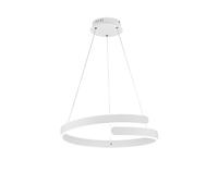 Sospensione PARMA LED con dimmerazione H.50cm bianca R37071131