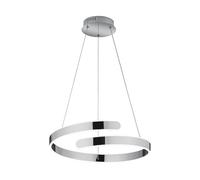 Reality, Sospensione, Punch 1xE27, max.40,0 W Finitura: Metallo, nero opaco Ø:18,0cm, A:150,0cm IP20,Senza illuminante,Regolabile in altezza