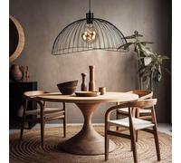 Lampada A Sospensione LED Retro Con Struttura A Rete Per La Sala Da Pranzo