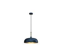 Lampada a sospensione LINCOLN BLUE/GOLD 1xE27 35 cm MLP8033
