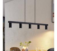 Lindby Lampada a sospensione dimmerabile (Moderno) colore Nero, in Metallo ad es. Soggiorno & Sala da pranzo lampada soffitto plafoniera illuminazione