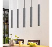 Lindby Lampada a sospensione dimmerabile (Moderno) colore Grigio ad es. Soggiorno & Sala da pranzo lampada, soffitto plafoniera illuminazione