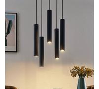 Lindby Lampada a sospensione dimmerabile (Moderno) colore Nero, in Metallo ad es. Soggiorno & Sala da pranzo lampada soffitto plafoniera illuminazione