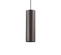 Sospensione Moderna Look Metallo Nero 1 Luce Gu10 10W 3000K Luce Calda