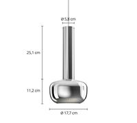 Lampada a sospensione Louis Poulsen VL 56, cromata a specchio 5741113099
