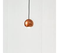 Lampada a sospensione Lucande LED Varineth, color rame, alluminio, Ø 11 cm LUCANDE