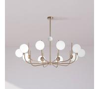 Lampada a sospensione Maytoni Rendez-vous color ottone Ø 116 cm a 10 luci Maytoni