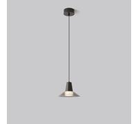 Lampada a Sospensione Minimalista Italiana per Soggiorno, Studio, Design di Lusso, in Ferro e Vetro a Strisce, Lampada a Sospensione per Biblioteca, Hotel, Centro Commerciale, Villa, Fattoria, cl