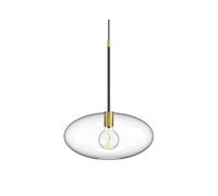 Lampada A Sospensione "minorca" In Ottone Vetro E GBC 21202580 LAMPADA A SOSPENS