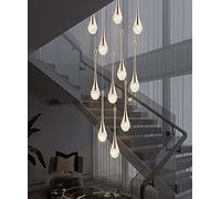Lampada a Sospensione Moderna a LED dimmerabile con Fiore Bianco, Lampada a Sospensione in Acrilico, Illuminazione Interna Minimalista, 3000-6000K, Arredamento Nordico per la casa, Adatta a soffi
