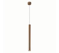 Lampada a Sospensione Moderna a LED, Lampada a Sospensione cilindrica da soffitto per Interni, Lampada a Sospensione a Tubo Lungo da 3 W, lampadario in Alluminio, Lampada a Sospensione cilindrica