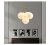 Lampada a Sospensione Moderna a Sfera in Vetro, lampadario a LED, Compatibile con la Sala da Pranzo, l'atrio, l'arredamento Interno, Le Scale, Lampada a Sospensione (13 Teste)